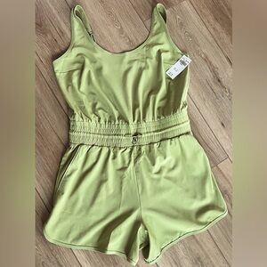 Abercrombie & Fitch Traveler Romper Green XS TALL NWT